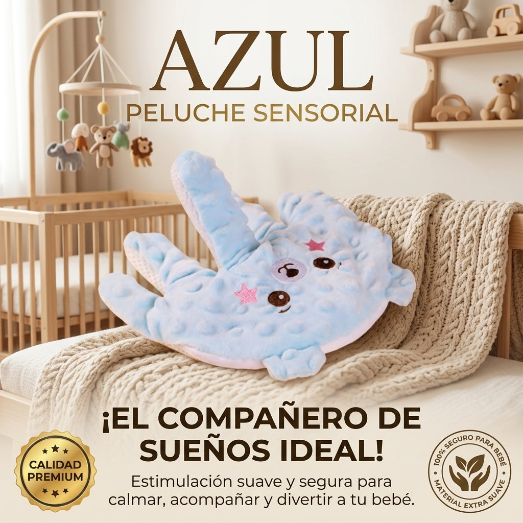 Peluche de Mano Mágico para Bebés – Mueve el Dedo y Calma a tu Pequeño