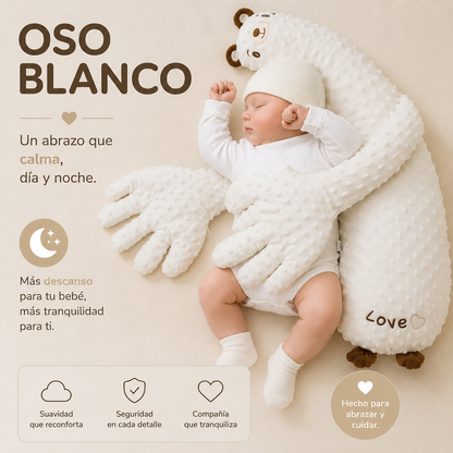 🦄 Almohada de Abrazo Bebé – Cojín de Sueño Seguro y Suave
