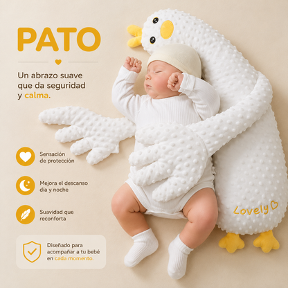 🦄 Almohada de Abrazo Bebé – Cojín de Sueño Seguro y Suave
