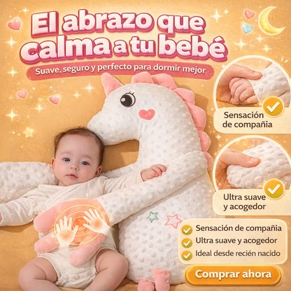 🦄 Almohada de Abrazo Bebé – Cojín de Sueño Seguro y Suave