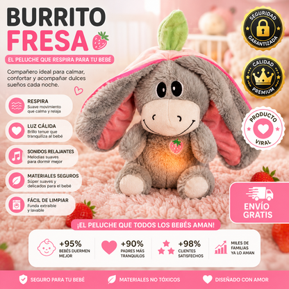Muñecos Respiración para Bebés - Peluche Calmante 28cm