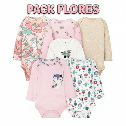 PACK 5 BODYS ALGODÓN
