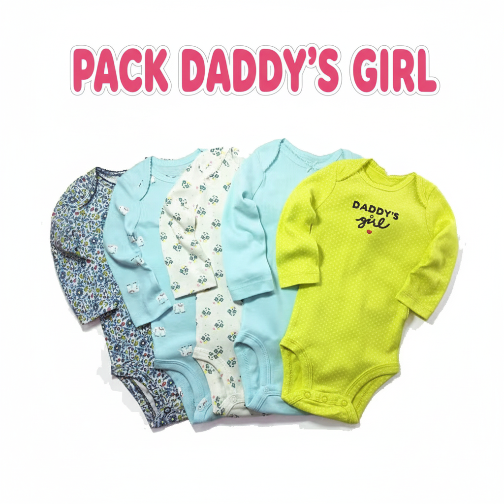 PACK 5 BODYS ALGODÓN