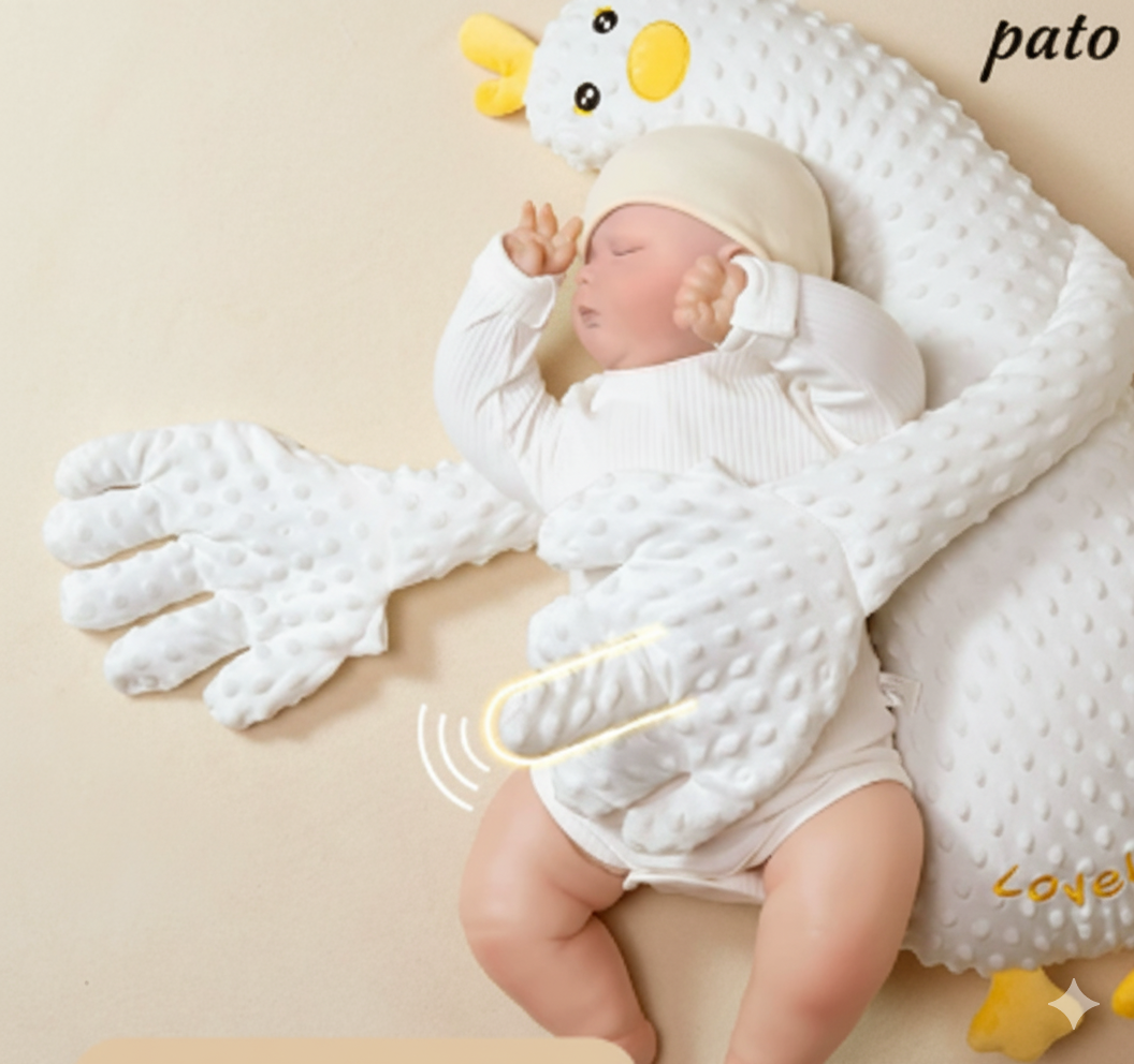 🦄 Almohada de Abrazo Bebé – Cojín de Sueño Seguro y Suave