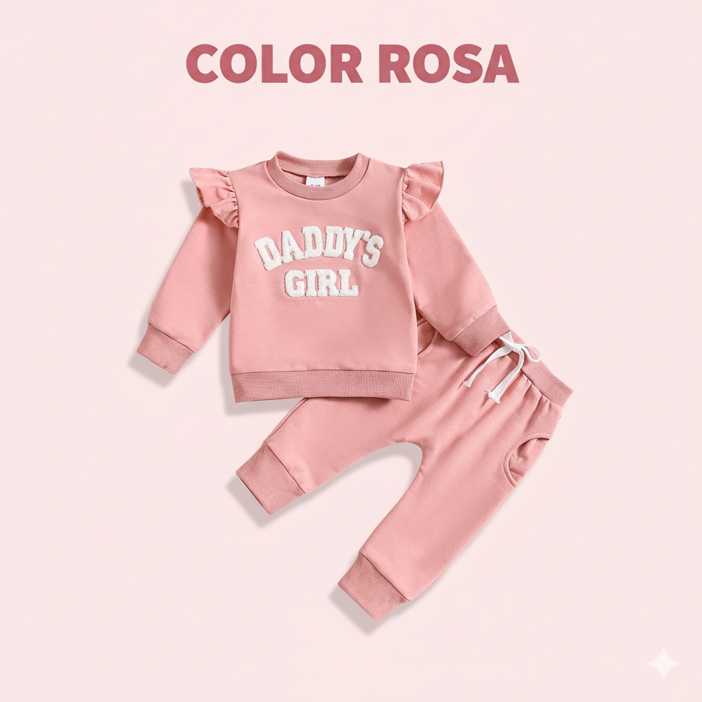 CONJUNTO CHANDAL NIÑA 0 A 3 AÑOS
