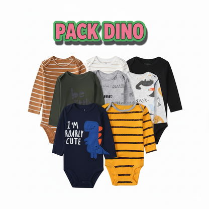 PACK 5 BODYS ALGODÓN