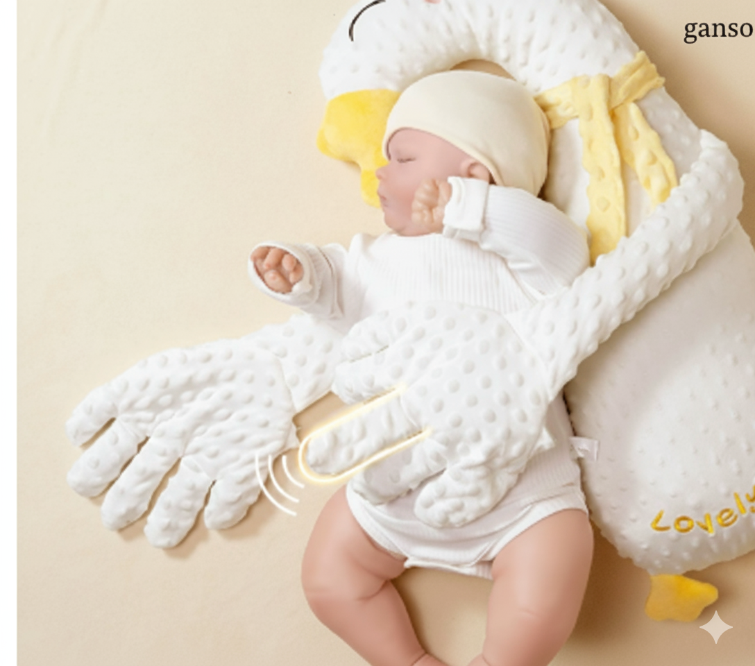 🦄 Almohada de Abrazo Bebé – Cojín de Sueño Seguro y Suave