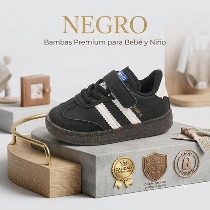 Bambas Deportivas Infantiles - Zapatillas Casual con Velcro para Niños y Niñas
