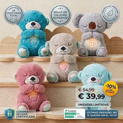 Peluche que Respira – Compañero Calmante para el Sueño del Bebé