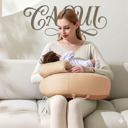 Almohada de Lactancia para Bebé – Cojín Ergonómico para Amamantar