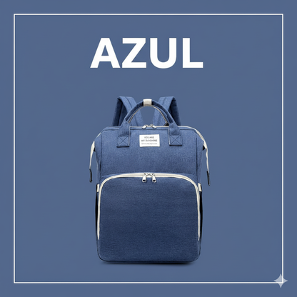 MOCHILA MULTIUSOS CON CUNA PLEGABLE PARA BEBÉS