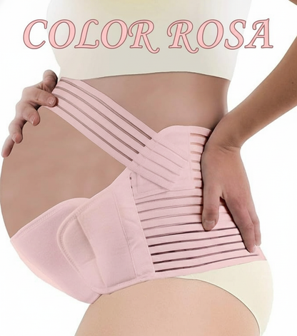 Cinturón de soporte transpirable y ajustable para embarazadas