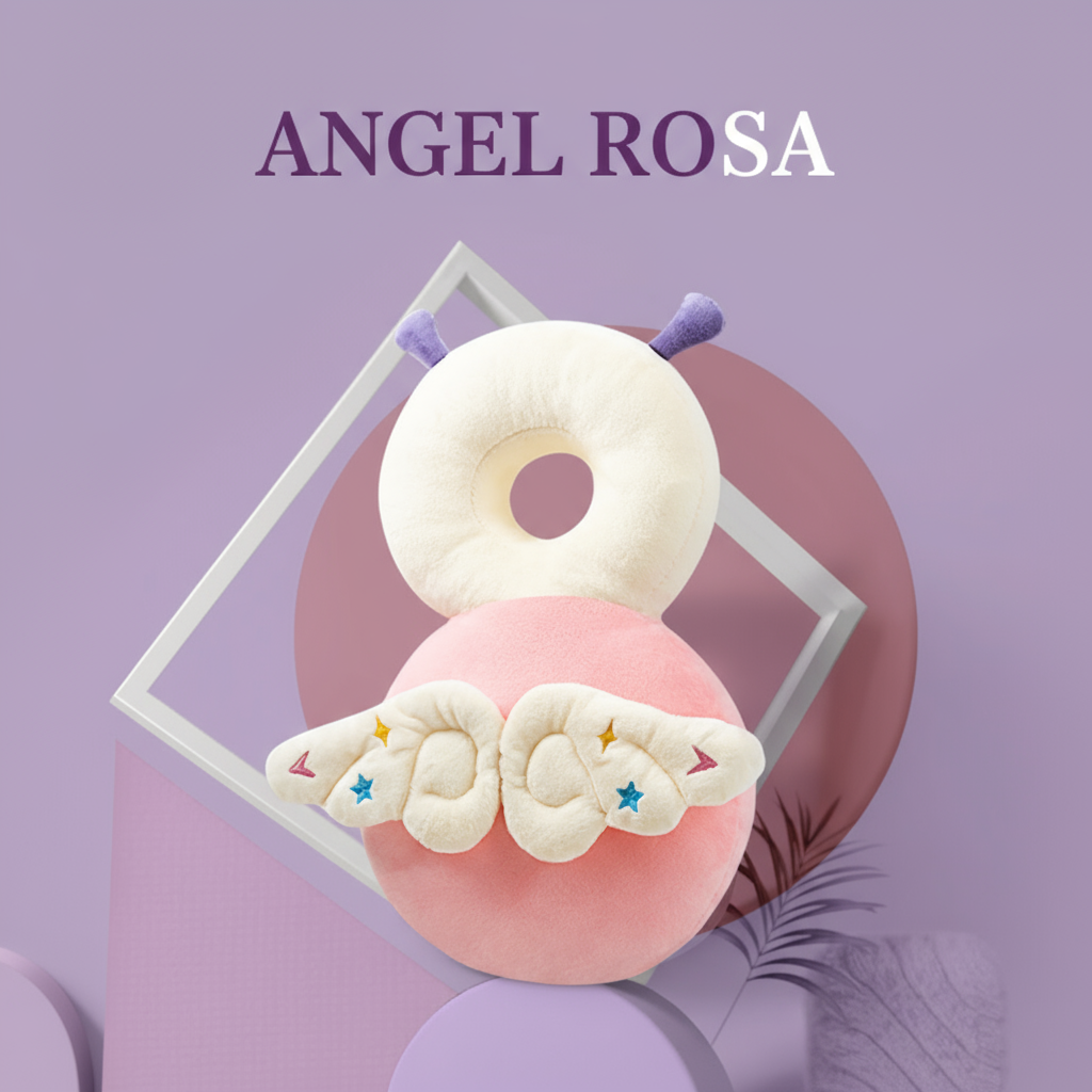 REPOSACABEZA, ANTICAIDAS PARA BEBÉS, ALMOHADA DE ESPALDA CON PROTECTOR