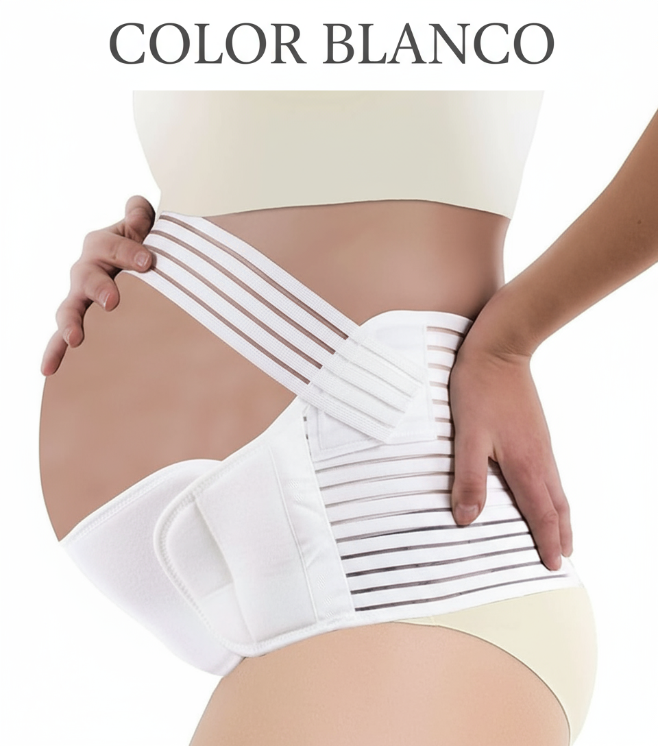 Cinturón de soporte transpirable y ajustable para embarazadas