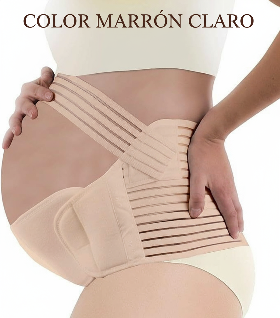 Cinturón de soporte transpirable y ajustable para embarazadas