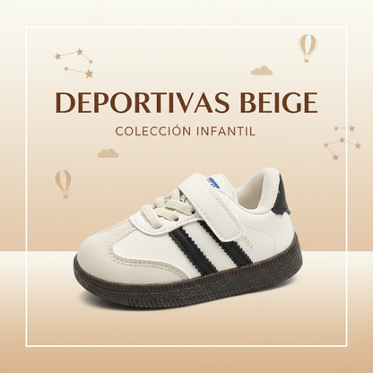 Bambas Deportivas Infantiles - Zapatillas Casual con Velcro para Niños y Niñas
