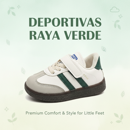 Bambas Deportivas Infantiles - Zapatillas Casual con Velcro para Niños y Niñas